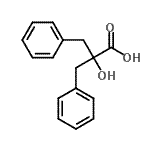 CAS#: 20177-12-2, 2-Benzyl-2-Hydroxy-3-Phenylpropanoic Acid