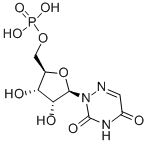 CAS 登录号：2018-19-1， [(2R,3S,4R,5R)-5-(3,5-二氧代-1,2,4-三嗪-2-基)-3,4-二羟基四氢呋喃-2-基]甲基磷酸二氢酯