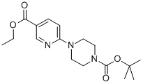 CAS 登录号：201809-20-3， 4-[5-(乙氧羰基)-2-吡啶基]-1-哌嗪羧酸叔丁酯