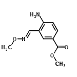 CAS 登录号：201932-94-7， 甲基4-氨基-3-[(E)-(甲氧基亚胺)甲基]苯甲酸酯