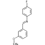CAS#: 202073-14-1, (E)-N-(4-Fluorophenyl)-1-(3-Methoxyphenyl)Methanimine