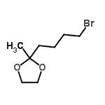 CAS#: 20210-14-4, 2-(4-Bromobutyl)-2-Methyl-1,3-Dioxolane