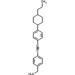 CAS#: 202205-77-4, 1-Ethyl-4-{[4-(4-Propylcyclohexyl)Phenyl]Ethynyl}Benzene