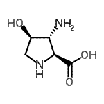 CAS 登录号：202473-22-1， (3R,4R)-3-氨基-4-羟基-L-脯氨酸