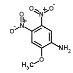 CAS#: 20278-59-5, 2-Methoxy-4,5-Dinitroaniline