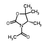 CAS 登录号：202920-43-2， (4S)-3-乙酰基-4,5,5-三甲基-1,3-恶唑烷-2-酮