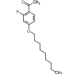 CAS 登录号：203066-95-9， 1-[2-氟-4-(壬氧基)苯基]乙酮