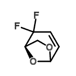 CAS 登录号：203194-24-5， (1R)-2,2-二氟-6,8-二氧杂双环[3.2.1]辛-3-烯