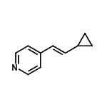 CAS#: 203318-34-7, 4-[(E)-2-Cyclopropylvinyl]Pyridine
