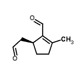 CAS#: 203508-76-3, (5S)-2-Methyl-5-(2-Oxoethyl)-1-Cyclopentene-1-Carbaldehyde