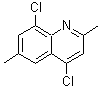 CAS#: 203626-46-4, 4,8-Dichloro-2,6-Dimethyl-Quinoline