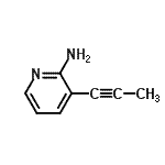 CAS#: 203635-54-5, 3-(1-Propyn-1-Yl)-2-Pyridinamine