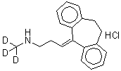 CAS#: 203784-52-5, 3-(10,11-Dihydro-5H-Dibenzo[a,d][7]Annulen-5-Ylidene)-N-(<Sup>2</Sup>H<Sub>3</Sub>)Methyl-1-Propanamine Hydrochloride (1:1)
