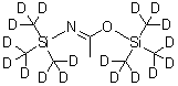 CAS 登录号：203784-65-0， 三[(<sup>2</sup>H<sub>3</sub>)甲基]硅烷基 (1E)-N-{三[(<sup>2</sup>H<sub>3</sub>)甲基]硅烷基}乙亚氨酸酯