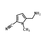 CAS#: 203792-37-4, 5-(Aminomethyl)-1-Methyl-1H-Pyrrole-2-Carbonitrile