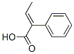 CAS 登录号：20432-26-2， (E)-2-苯基丁-2-烯酸