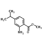 CAS 登录号：204850-17-9， 甲基2-氨基-4-异丙基苯甲酸酯