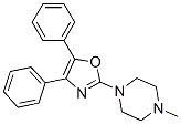 CAS 登录号：20503-88-2， 1-(4,5-二苯基-2-恶唑基)-4-甲基-哌嗪