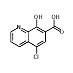 CAS#: 205040-62-6, 5-Chloro-8-Hydroxy-7-Quinolinecarboxylic Acid