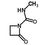 CAS#: 205047-44-5, N-Methyl-2-Oxo-1-Azetidinecarboxamide