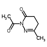 CAS 登录号：205056-38-8， 2-乙酰基-6-甲基-4,5-二氢-3(2H)-哒嗪酮