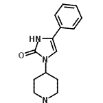 CAS 登录号：205058-28-2， 4-苯基-1-(4-哌啶基)-1,3-二氢-2H-咪唑-2-酮