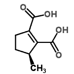CAS#: 20512-98-5, (3S)-3-Methyl-1-Cyclopentene-1,2-Dicarboxylic Acid