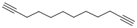 CAS 登录号：20521-44-2， 1,11-十二碳二炔