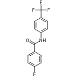 CAS#: 2054-01-5, 4-Fluoro-N-[4-(Trifluoromethyl)Phenyl]Benzamide