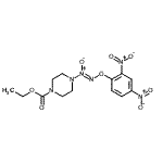 CAS#: 205432-12-8, Ethyl 4-[(Z)-(2,4-dinitrophenoxy)-azoxy]-1-piperazinecarboxylate