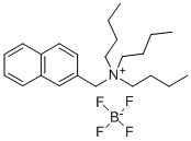 CAS 登录号：205451-04-3， N-(2-萘基甲基)-N,N,N-三丁基铵四氟硼酸盐