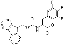 CAS 登录号：205526-30-3， N-[(9H-芴-9-基甲氧基)羰基]-3,4,5-三氟-L-苯丙氨酸