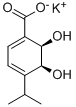 CAS 登录号:205652-50-2, (5S,6R)-5,6-二羟基-4-丙-2-基环己-1,3-二烯-1-羧酸根