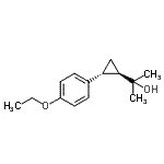 CAS#: 205674-81-3, 2-[(1R,2R)-2-(4-Ethoxyphenyl)Cyclopropyl]-2-Propanol