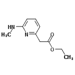 CAS#: 205676-86-4, Ethyl [6-(Methylamino)-2-Pyridinyl]Acetate