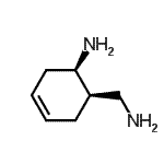 CAS 登录号：205805-67-0， (1R,6R)-6-(氨基甲基)-3-环己烯-1-胺