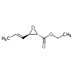 CAS#: 205931-98-2, Ethyl (2S,3R)-3-[(1E)-1-Propen-1-Yl]-2-Oxiranecarboxylate