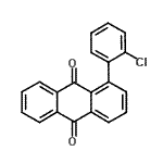 CAS 登录号：20600-79-7， 1-(2-氯苯基)-9,10-蒽醌