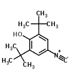 CAS#: 20600-84-4, 4-Isocyano-2,6-Bis(2-Methyl-2-Propanyl)Phenol
