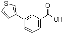 CAS 登录号：20608-89-3， 3-(3-噻吩基)苯甲酸