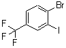 CAS 登录号：206274-42-2， 1-溴-2-碘-4-(三氟甲基)苯