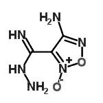 CAS 登录号：206363-19-1， 4-氨基-1,2,5-恶二唑-3-亚胺代甲酰肼2-氧化物