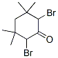 CAS 登录号：2065-76-1， 2,6-二溴-3,3,5,5-四甲基环己烷-1-酮