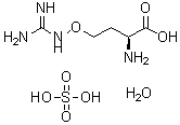 CAS 登录号：206996-57-8， O-亚氨基甲酰胺基-L-高丝氨酸硫酸盐水合物(1:1:1)