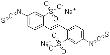 CAS 登录号：207233-90-7， 2,2'-[(E)-1,2-乙烯二基]二(5-异硫氰酸基苯磺酸)二钠
