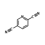 CAS 登录号：20730-07-8， 吡啶-2,5-二甲腈
