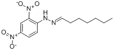 CAS 登录号：2074-05-7， N-(庚亚基氨基)-2,4-二硝基苯胺
