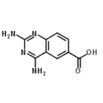 CAS#: 207562-23-0, 2,4-Diamino-6-Quinazolinecarboxylic Acid