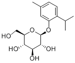 CAS 登录号：20772-23-0， 麝香草酚-beta-D-吡喃葡萄糖苷