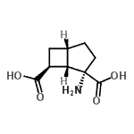 CAS#: 207804-37-3, (1S,2S,5S,7S)-2-Aminobicyclo[3.2.0]Heptane-2,7-Dicarboxylic Acid